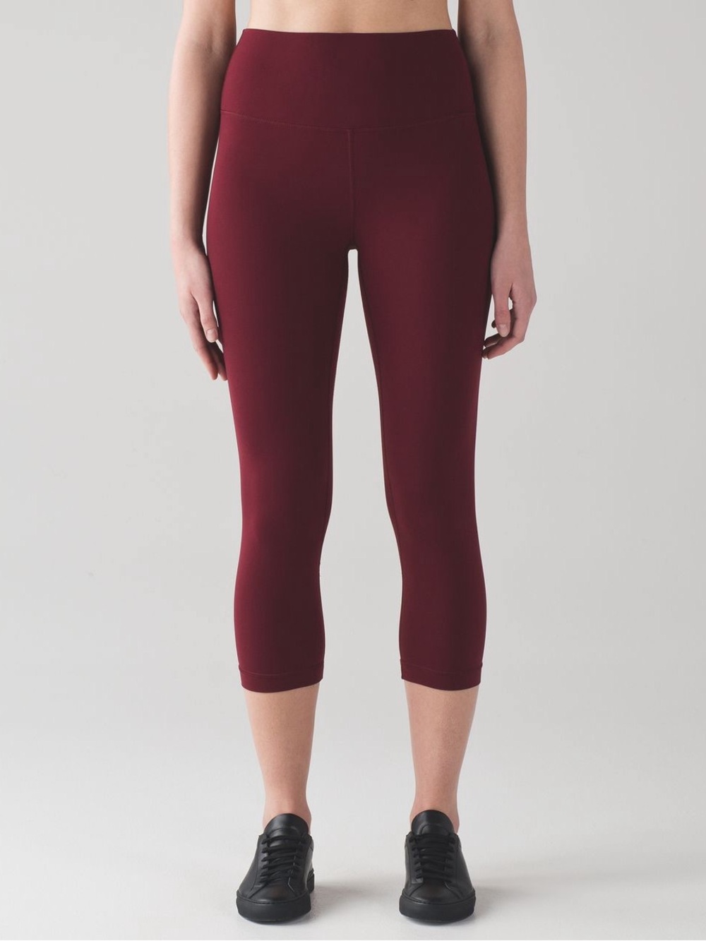 Lululemon Align Crop 19” Deep Rouge - Picture 2 of 7